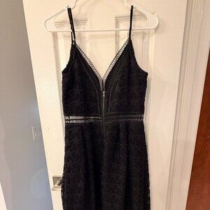 Sam Edelman Black Lace Star Dress – Size 6
